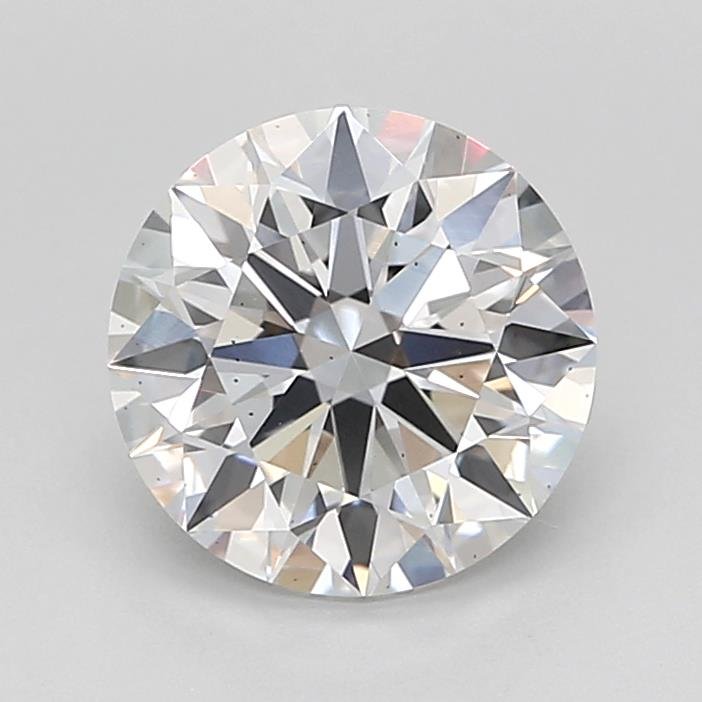 2.02ct D SI1 Rare Carat Ideal Cut Round Lab Grown Diamond