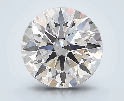2.02ct D SI1 Rare Carat Ideal Cut Round Lab Grown Diamond