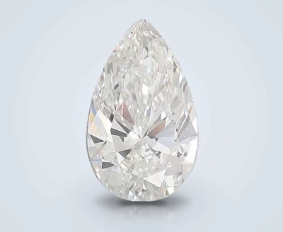 10.09ct F VS1 Rare Carat Ideal Cut Pear Lab Grown Diamond