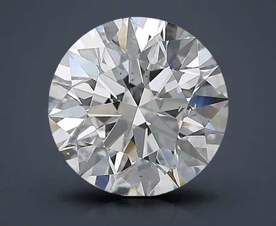 2.51ct E SI1 Rare Carat Ideal Cut Round Diamond
