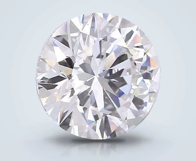 4.89ct E VS2 Rare Carat Ideal Cut Round Lab Grown Diamond