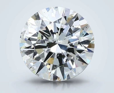 3.83ct G SI2 Rare Carat Ideal Cut Round Diamond