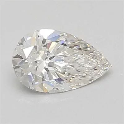 1.09ct F VS2 Rare Carat Ideal Cut Pear Lab Grown Diamond