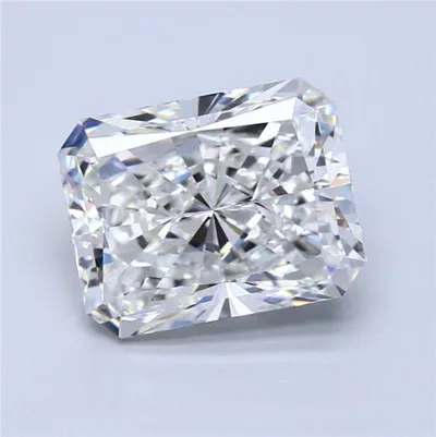 3.51ct H VVS2 Rare Carat Ideal Cut Radiant Diamond