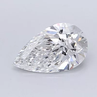 1.12ct D VVS1 Rare Carat Ideal Cut Pear Lab Grown Diamond