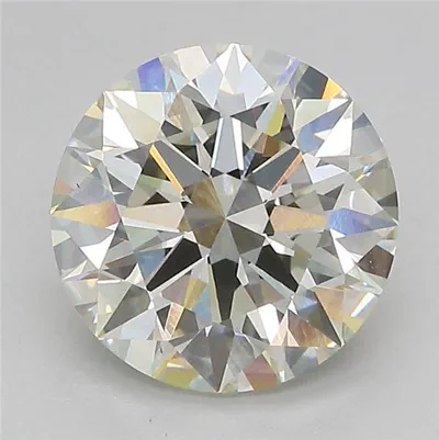 3.11ct J VS1 Rare Carat Ideal Cut Round Lab Grown Diamond