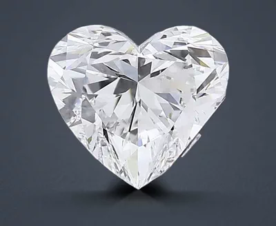 1.58ct E SI1 Rare Carat Ideal Cut Heart Lab Grown Diamond