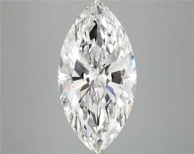 6.04ct F VS1 Rare Carat Ideal Cut Marquise Lab Grown Diamond