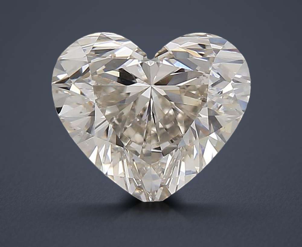 1.51ct K SI2 Rare Carat Ideal Cut Heart Diamond
