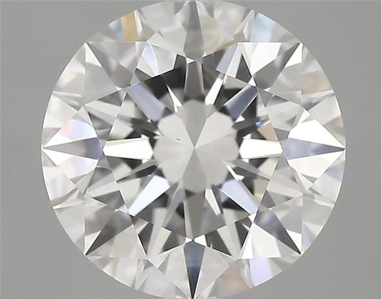 2.42ct E VS2 Rare Carat Ideal Cut Round Diamond
