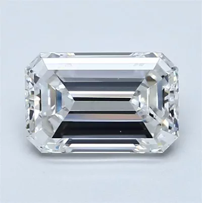 1.62ct E VS1 Rare Carat Ideal Cut Emerald Lab Grown Diamond