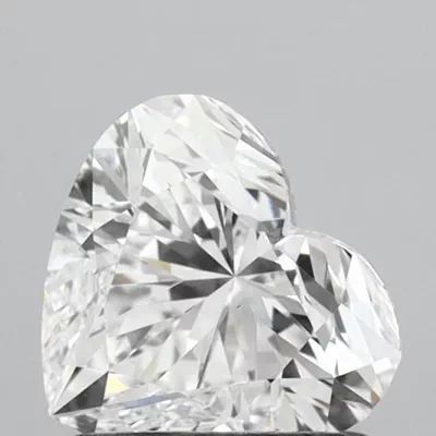 1.05ct D VS1 Rare Carat Ideal Cut Heart Lab Grown Diamond