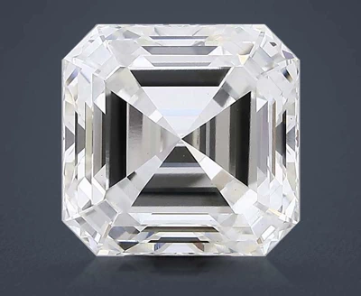 10.31ct G VS1 Rare Carat Ideal Cut Asscher Lab Grown Diamond