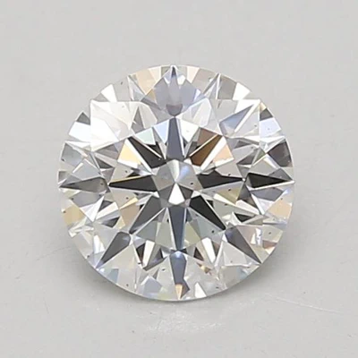 1.01ct D SI1 Rare Carat Ideal Cut Round Lab Grown Diamond