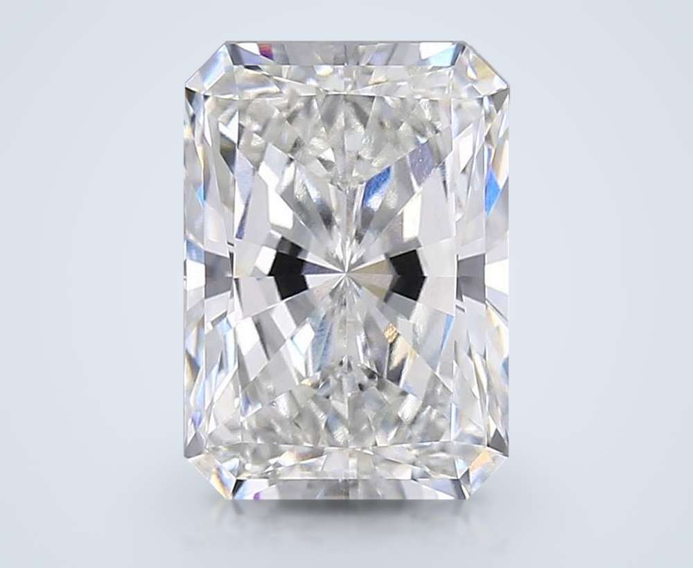 10.02ct F VVS2 Rare Carat Ideal Cut Radiant Lab Grown Diamond
