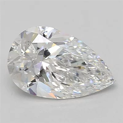 1.76ct D VS2 Rare Carat Ideal Cut Pear Lab Grown Diamond
