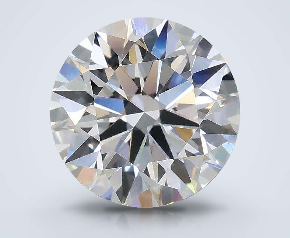 1.57ct E VVS2 Rare Carat Ideal Cut Round Lab Grown Diamond