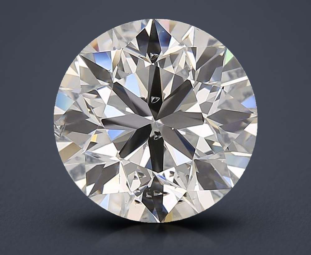 3.00ct D SI2 Very Good Cut Round Lab Grown Diamond