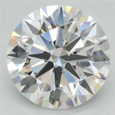 3.59ct D VS2 Rare Carat Ideal Cut Round Lab Grown Diamond