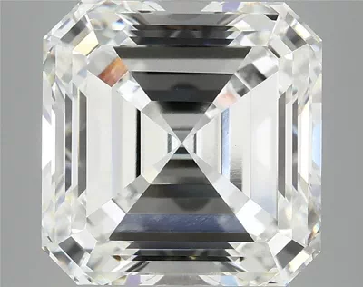 8.00ct G VS1 Excellent Cut Asscher Lab Grown Diamond