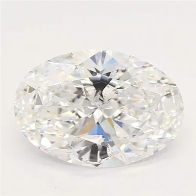 2.10ct D VVS1 Rare Carat Ideal Cut Oval Lab Grown Diamond