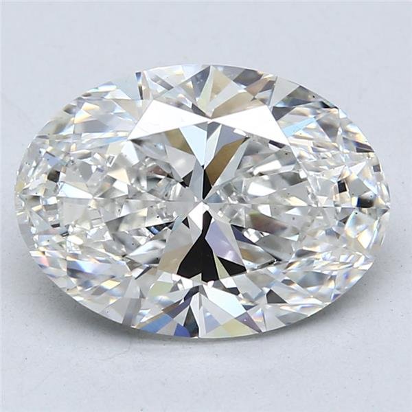 4.01ct F VS1 Rare Carat Ideal Cut Oval Lab Grown Diamond