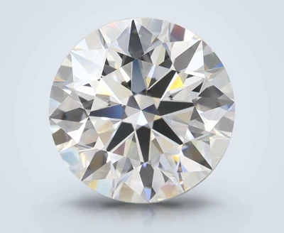 4.17ct D IF Rare Carat Ideal Cut Round Lab Grown Diamond