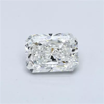 5.05ct H SI2 Rare Carat Ideal Cut Radiant Diamond