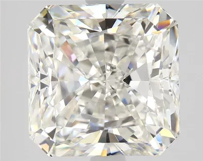 3.30ct H VS2 Rare Carat Ideal Cut Radiant Diamond