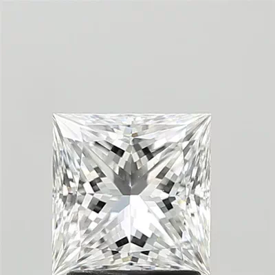 2.03ct E VVS2 Rare Carat Ideal Cut Princess Lab Grown Diamond