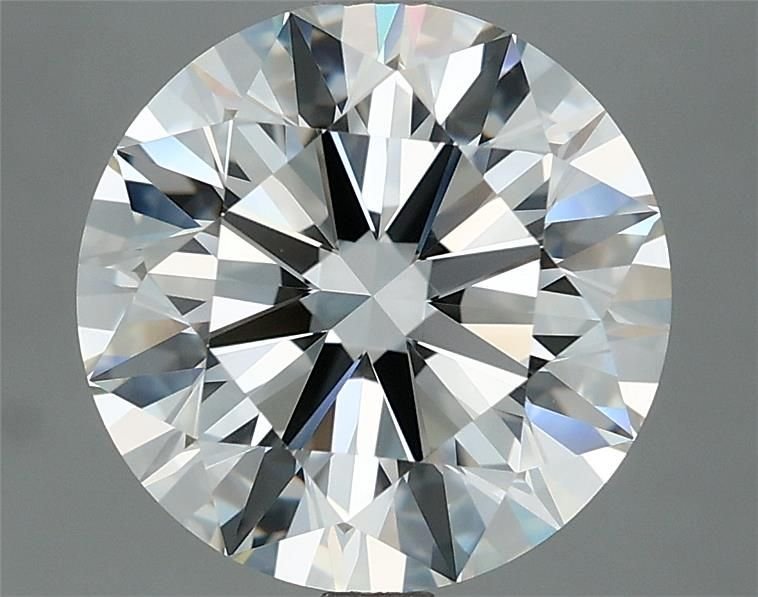 3.76ct J VVS2 Rare Carat Ideal Cut Round Diamond
