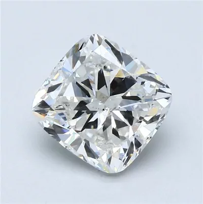 3.25ct F SI1 Very Good Cut Cushion Diamond