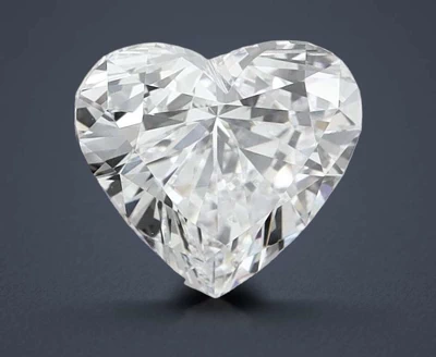 1.00ct D VVS2 Rare Carat Ideal Cut Heart Lab Grown Diamond