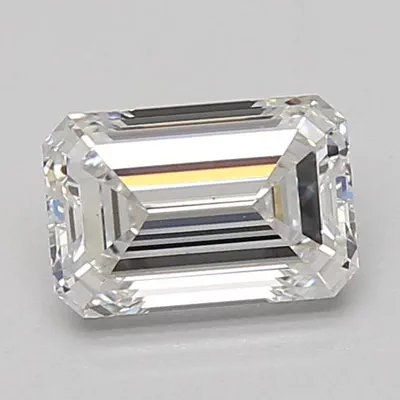 1.23ct E VS1 Rare Carat Ideal Cut Emerald Lab Grown Diamond