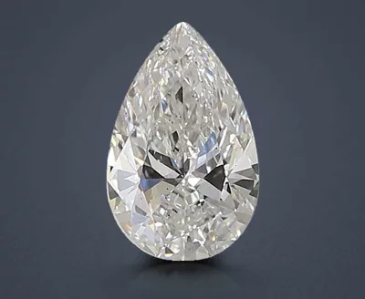 0.97ct D VS2 Rare Carat Ideal Cut Pear Lab Grown Diamond