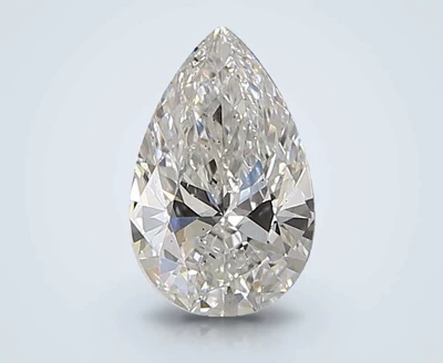 0.97ct D VS2 Rare Carat Ideal Cut Pear Lab Grown Diamond