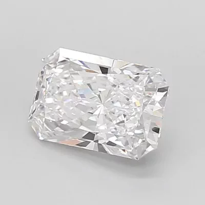 2.08ct D VS1 Rare Carat Ideal Cut Radiant Lab Grown Diamond