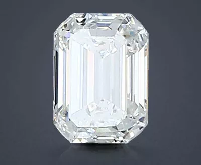 0.35ct F VVS2 Very Good Cut Emerald Diamond
