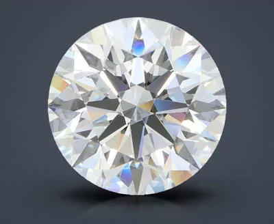 5.02ct F VS1 Rare Carat Ideal Cut Round Lab Grown Diamond
