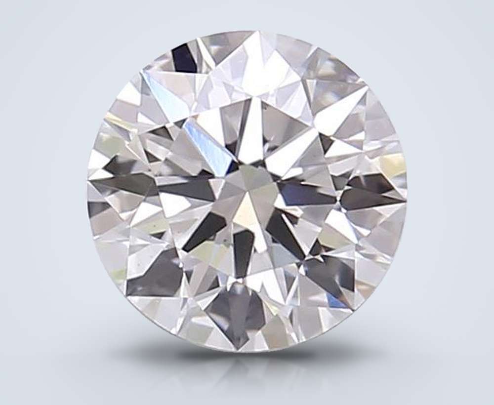 1.57ct G VS1 Rare Carat Ideal Cut Round Lab Grown Diamond