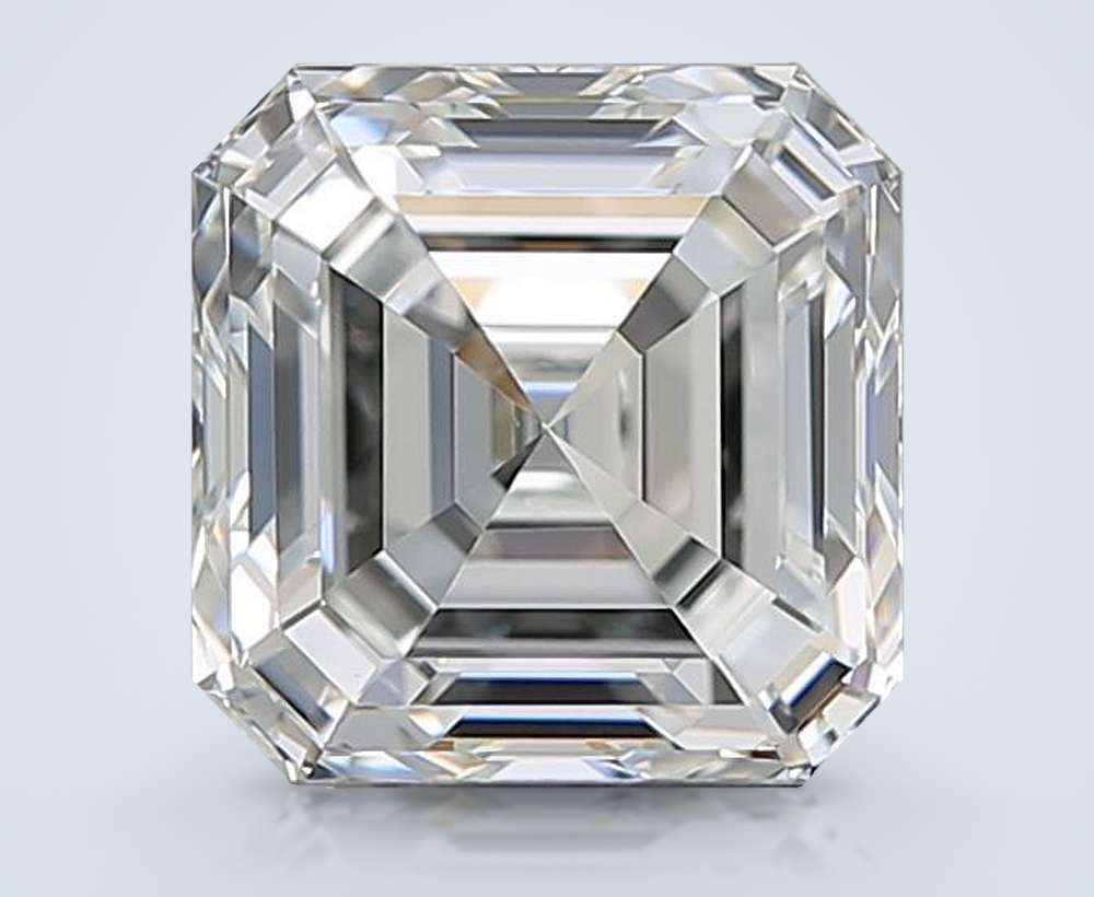 1.50ct H VS2 Rare Carat Ideal Cut Asscher Diamond