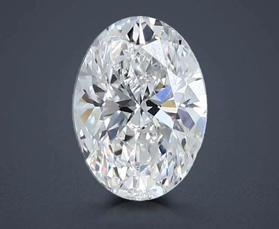 1.54ct D VS1 Rare Carat Ideal Cut Oval Lab Grown Diamond
