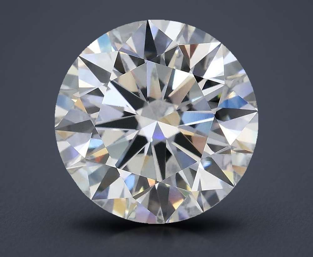 3.58ct E VVS2 Rare Carat Ideal Cut Round Lab Grown Diamond