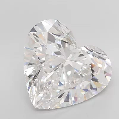 12.15ct E VVS2 Rare Carat Ideal Cut Heart Lab Grown Diamond
