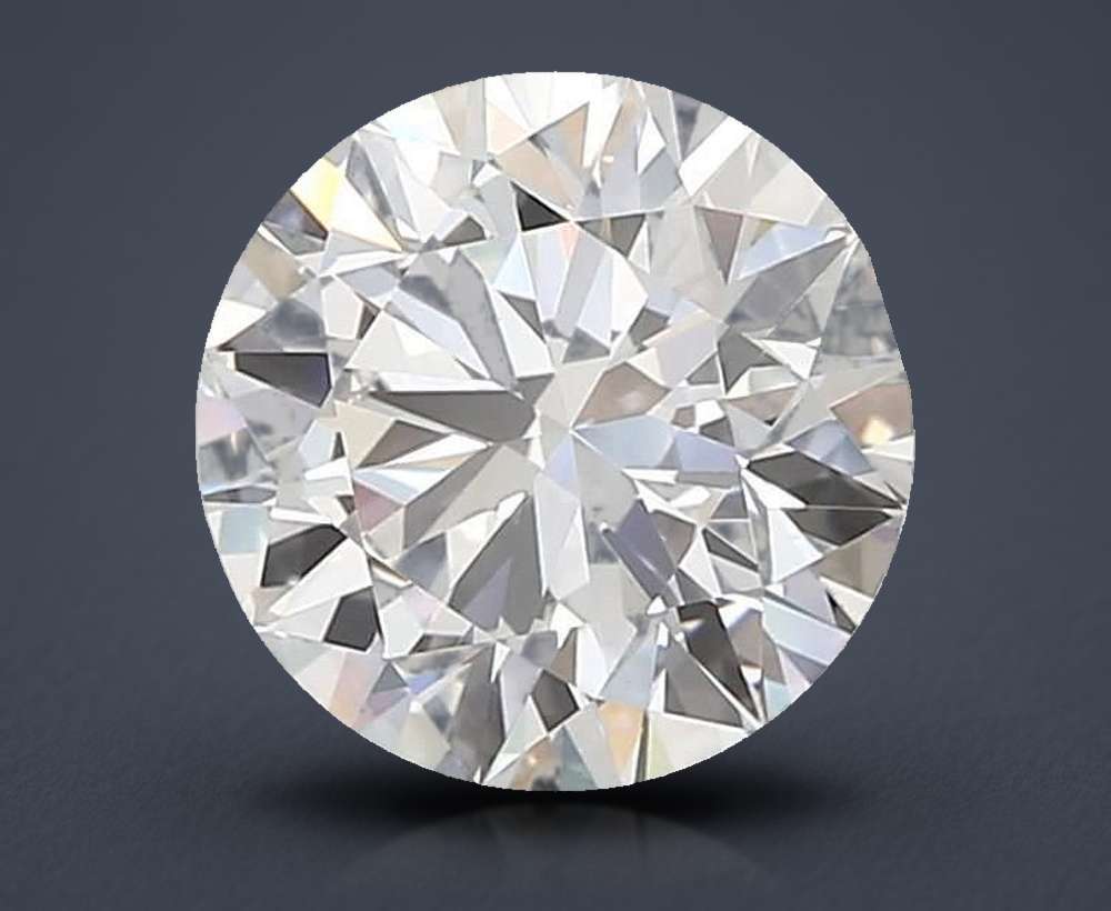 3.55ct F VVS2 Rare Carat Ideal Cut Round Lab Grown Diamond