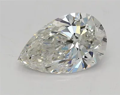 1.53ct F VVS2 Rare Carat Ideal Cut Pear Lab Grown Diamond
