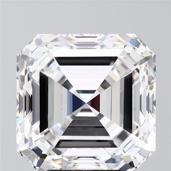 7.00ct E VS1 Rare Carat Ideal Cut Asscher Lab Grown Diamond
