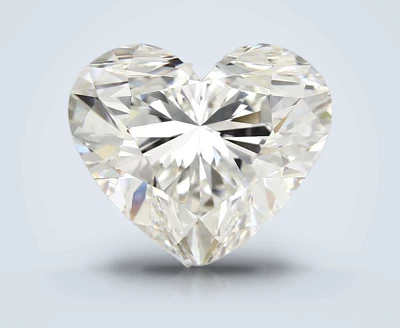 5.25ct G VS1 Rare Carat Ideal Cut Heart Diamond
