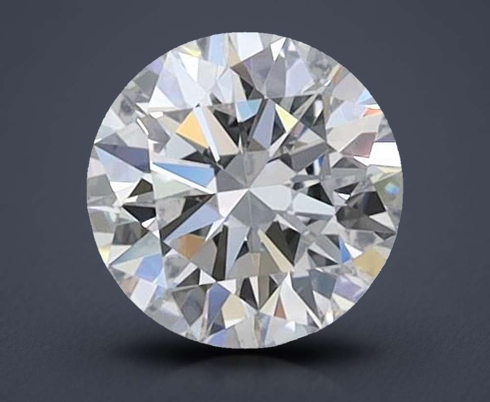 0.46ct D FL Rare Carat Ideal Cut Round Lab Grown Diamond