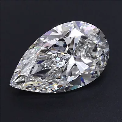 16.08ct F VS1 Rare Carat Ideal Cut Pear Lab Grown Diamond